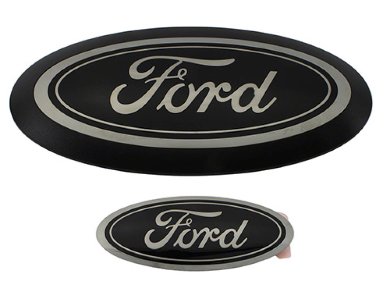 Ford Super Duty Exterior Emblem - Ford Racing - Black - `23-`24